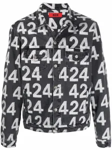 424 - Printed Denim Jacket #37141