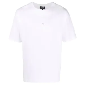 A.p.c Mens Kyle Logo T-shirt White L