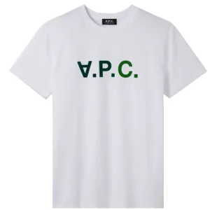 A.p.c Mens Vpc Logo T-shirt White XL #347