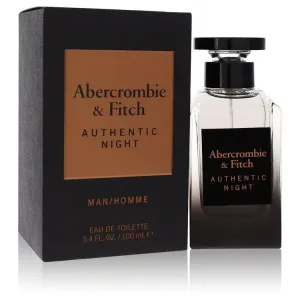 Abercrombie & Fitch - Authentic Night Homme : Eau De Toilette Spray 3.4 Oz / 100 ml