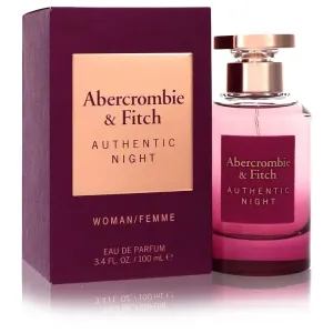Abercrombie & Fitch - Authentic Night Femme : Eau De Parfum Spray 3.4 Oz / 100 ml