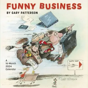 Patterson Funny Business 2024 Wall Calendar