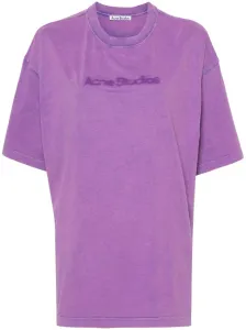 ACNE STUDIOS - Logo Cotton T-shirt #1286948