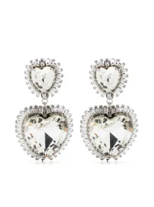ALESSANDRA RICH - Crystal Heart Earrings #1156416