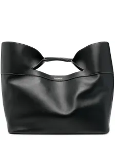 ALEXANDER MCQUEEN - The Bow Large Leather Tote Bag #44206