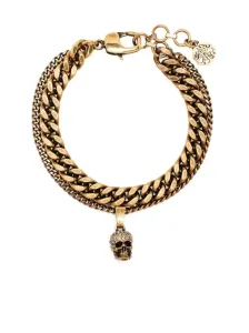 ALEXANDER MCQUEEN - Pavé Double Chain Bracelet
