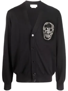 ALEXANDER MCQUEEN - Skull Embroidered Cardigan #46792