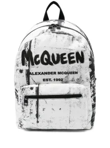 ALEXANDER MCQUEEN - Graffiti Metropolitan Backpack #1275769