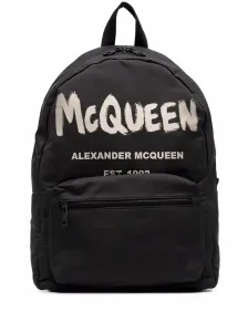 ALEXANDER MCQUEEN - Graffiti Metropolitan Backpack #1136876