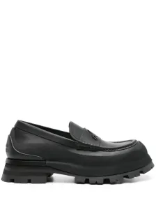 ALEXANDER MCQUEEN - Seal Logo Leather Loafers #1277650