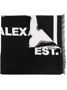 ALEXANDER MCQUEEN - Graffiti Wool Scarf #821622