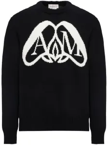 ALEXANDER MCQUEEN - Seal Logo Cotton Sweater #1235695