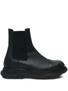 ALEXANDER MCQUEEN - Leather Chelsea Boots #1235451