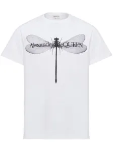 ALEXANDER MCQUEEN - Dragonfly Print Organic Cotton T-shirt #1235570