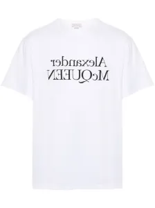 ALEXANDER MCQUEEN - Logo Cotton T-shirt #1275734