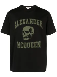 ALEXANDER MCQUEEN - Logo Organic Cotton T-shirt #1235425