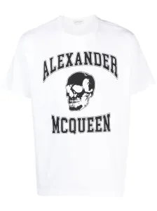 ALEXANDER MCQUEEN - Logo Organic Cotton T-shirt #1127797