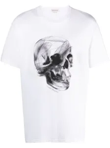 ALEXANDER MCQUEEN - Skull Print Organic Cotton T-shirt #1235481