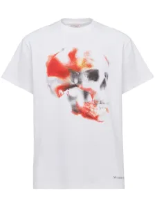ALEXANDER MCQUEEN - Skull Print Organic Cotton T-shirt #1236309