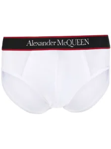 ALEXANDER MCQUEEN - Logo Cotton Briefs #821487