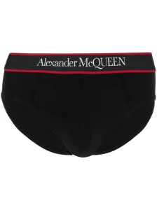 ALEXANDER MCQUEEN - Logo Cotton Briefs #821498
