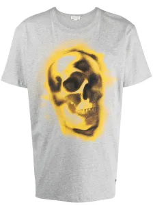ALEXANDER MCQUEEN - Skull Print Cotton T-shirt #822309