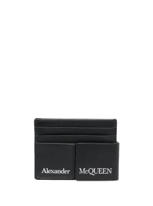ALEXANDER MCQUEEN - Logo Leather Credit Card Case #1136907