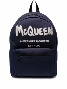ALEXANDER MCQUEEN - Logo Print Backpack