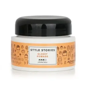 AlfaParfStyle Stories Glossy Pomade (Strong Hold) 100ml/3.66oz