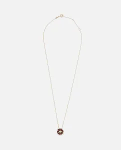 DONUTS YELLOW GOLD NECKLACE