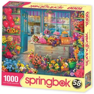 Flower Shop 1000 Piece Puzzle
