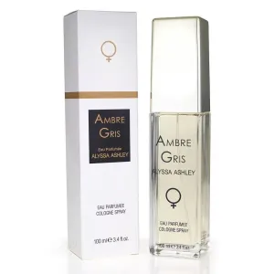 Alyssa Ashley - Ambre Gris Eau Parfumée : Eau de Cologne Spray 3.4 Oz / 100 ml