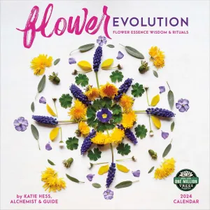 Flower Rituals 2024 Wall Calendar