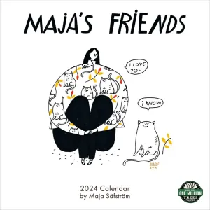 Majas Friends 2024 Wall Calendar