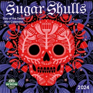 Sugar Skulls 2024 Mini Wall Calendar