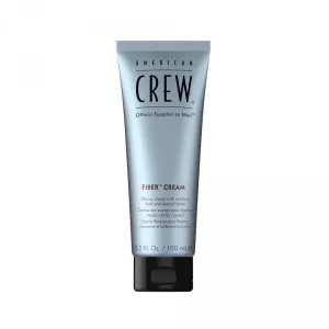 American CrewMen Fiber Cream Fibrous Cream (Medium Hold and Natural Shine) 100ml/3.3oz
