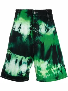 AMI PARIS - Tie&dye Denim Shorts #820675