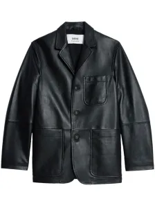 AMI PARIS - Leather Jacket #908852