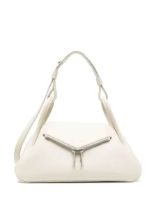 AMINA MUADDI - Gemini Leather Shoulder Bag #1263538