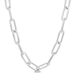 Silver necklaces Amour