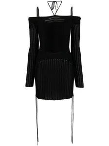 ANDREADAMO - Knit Ribbed Mini Dress #842614