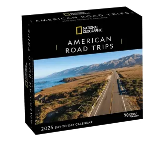 American Road Trips 2025 Desk Calendar