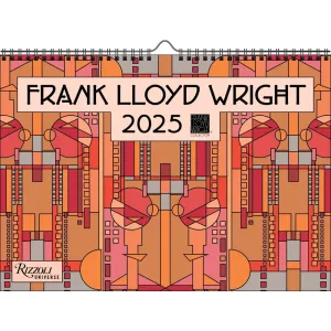 Frank Lloyd Wright 2025 Wall Calendar