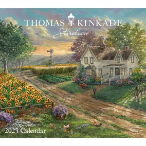 Kinkade Painter of Light 2025 Wall Calendar