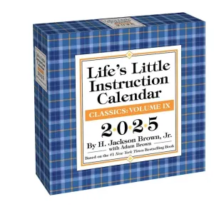 Lifes Little Instruction 2025 Desk Calendar