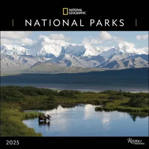 National Parks National Geographic 2025 Wall Calendar