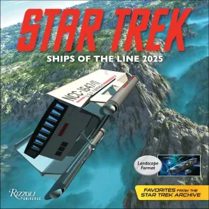 Star Trek Ships 2025 Wall Calendar