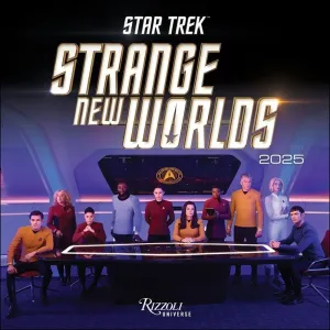 Star Trek Strange New Worlds 2025 Wall Calendar