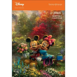 Thomas Kinkade Disney 2025 Monthly Pocket Planner