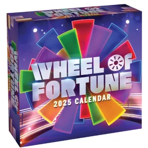 Wheel of Fortune 2025 Desk Calendar